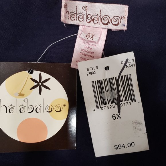 Halabaloo Laser Cut Girls' Dress in Size 6X - Picture 2 of 4